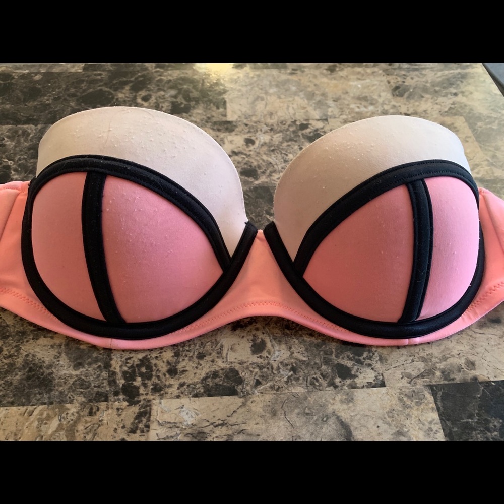 Victoria’s Secret push up bandeau top 34D